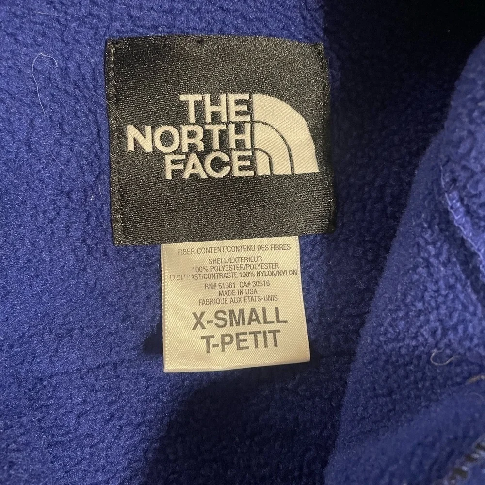 The North Face Black and Blue Vest